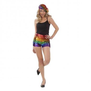 SHORTS RAINBOW T/40