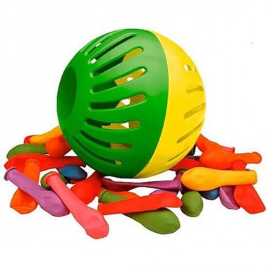 JUEGO BOLA BUUUM CON GLOBOS