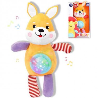 PELUCHE MUSICAL ZORRITO 30CM