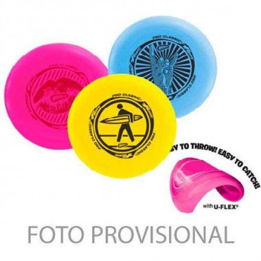 FRISBEE FLEXIBLE 25CM - MODELOS SURTIDOS