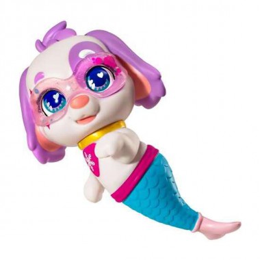 MUÑECA BEBÉ SUPER CUTE REGI SIRENA TRANSFORMABLE MAS PERRITO 26 CM