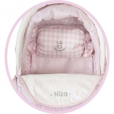 COCHE MUÑECA 3 X 1 XL NIZA 45X80X81 CM CON BOLSO Y ALMOHADA.