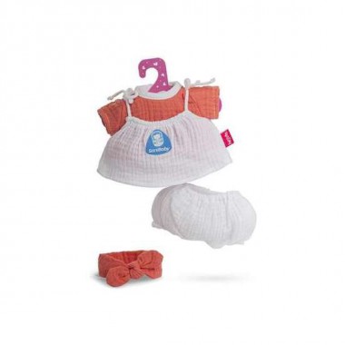 ROPA SANIBABY ANTIBACTERIAS 28 CM MODELO CORAL