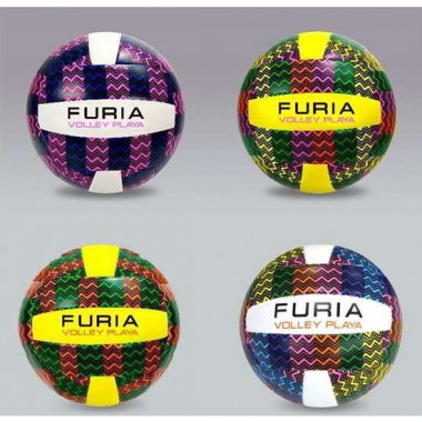 BALÓN VOLLEY PLAYA FURIA 230MM, TACTO SUAVE - MODELOS SURTIDOS