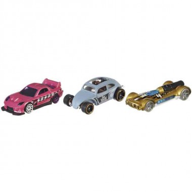 COCHE HOT WHEELS PACK DE 3 COCHES - MODELOS SURTIDOS