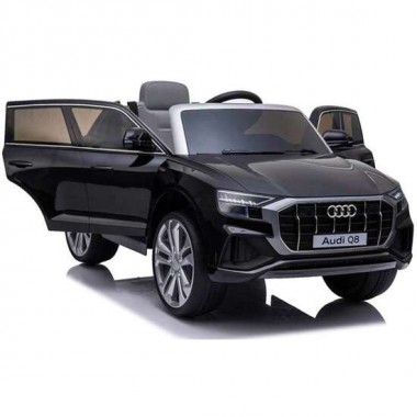 COCHE AUDI Q8 BATERIA 12V. NEGRO 108X66X55CM RUNRUNTOYS