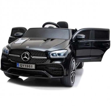 COCHE MERCEDES BENZ GLE450 NEGRO 12V 115 X 70 X 58CM RUNRUNTOYS