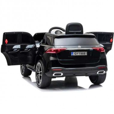 COCHE MERCEDES BENZ GLE450 NEGRO 12V 115 X 70 X 58CM RUNRUNTOYS