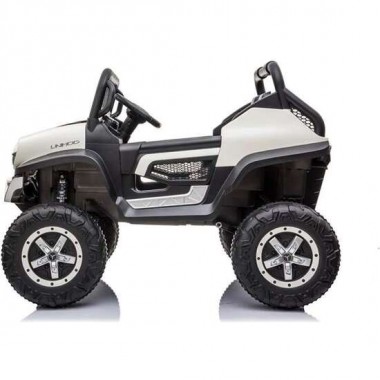 COCHE MERCEDES UNIMOG BATERIA 12V MINI 108 X 68 X 88CM RUNRUNTOYS