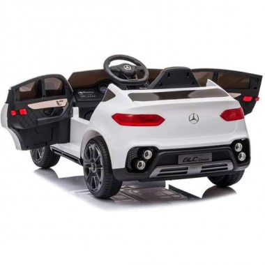 COCHE MERCEDES BENZ GLC BLANCO BATERIA 12V 105 X 68 X 50CM RUNRUNTOYS