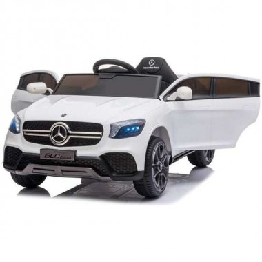 COCHE MERCEDES BENZ GLC BLANCO BATERIA 12V 105 X 68 X 50CM RUNRUNTOYS