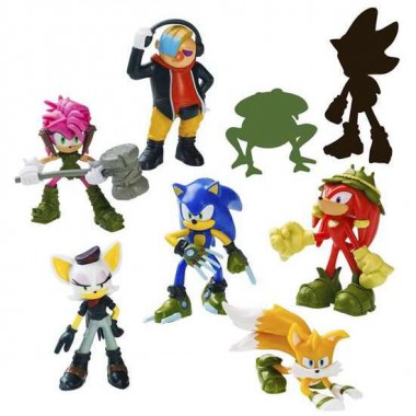 FIGURA SONIC PACK DE 8 FIGURAS COLECCIONABLES. 6,5 CM - MODELOS SURTIDOS