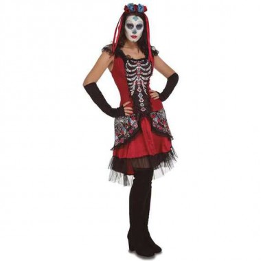 DISFRAZ SUGAR SKULL TALLA M-L