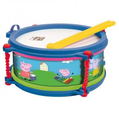 TAMBOR PEPPA PIG EN ESTUCHE 8.50X19X19