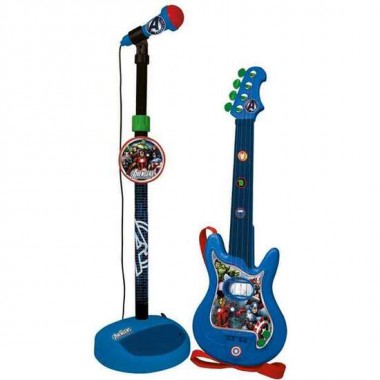 CONJUNTO GUITARRA Y MICRO THE AVENGERS