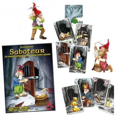 JUEGO DEL SABOTEADOR. CONSIGUE MÁXIMO DE ORO PARA GANAR (JUEGO BASE + EXPANSIÓN)