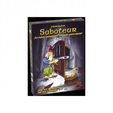 JUEGO DEL SABOTEADOR. CONSIGUE MÁXIMO DE ORO PARA GANAR (JUEGO BASE + EXPANSIÓN)