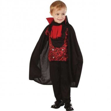 DISFRAZ INFANTIL VAMPIRO DANUBIO TALLA-M 7-9 AÑOS