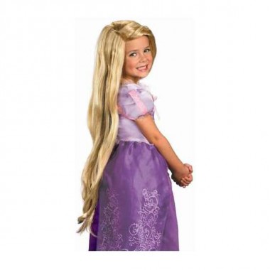 DISFRAZ ACC DISNEY PRINCESAS PELUCA RAPUNZEL