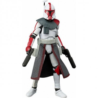 FIGURA ARC TROOPER CAPTAIN STAR WARS VINTAGE 10CM