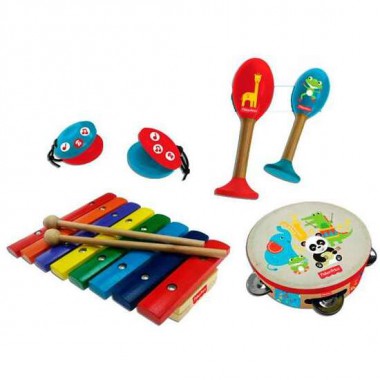 SET MUSICAL FISHER-PRICE 4 INSTRUMENTOS