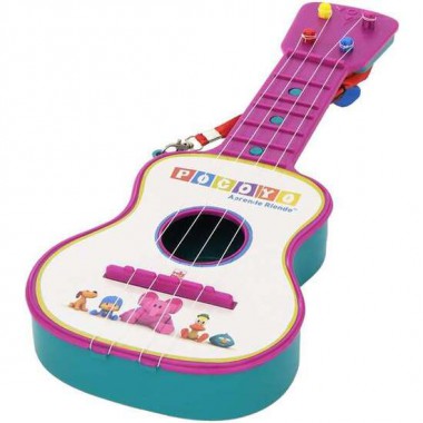 GUITARRA 4 CUERDAS EN ESTUCHE POCOYO