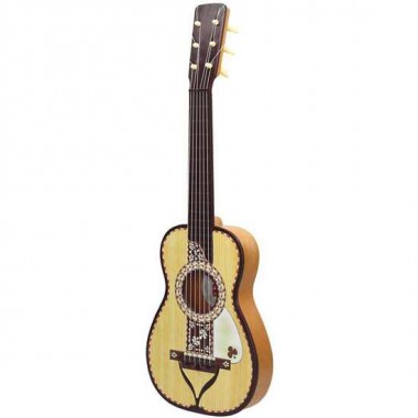 GUITARRA ESPAÑOLA, IMITACION MADERA, EN B.Y P.