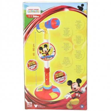 MICRO DE PIE CON AMPLIFICADOR Y FUNCIONES EN PEDALES DE MICKEY 82X19X5