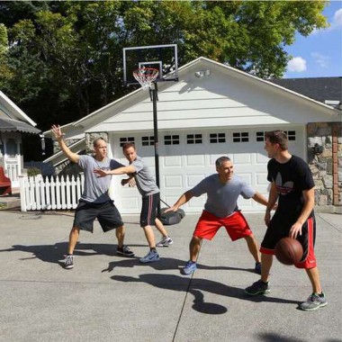 CANASTA BALONCESTO POLICARBONATO LIFETIME PORTÁTIL AJUSTABLE CON TABLERO ALTURA 244-305 CM