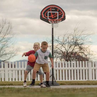 CANASTA BALONCESTO POLIETILENO LIFETIME PORTÁTIL AJUSTABLE CON TABLERO DE ALTURA 165-222 CM