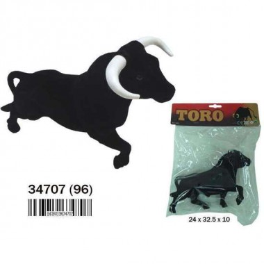 FIGURA TORO EN BOLSA 24X32,5X10 CM