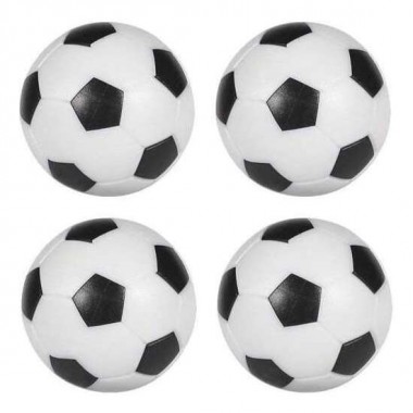 SET DE 4 PELOTAS PARA FUTBOLIN