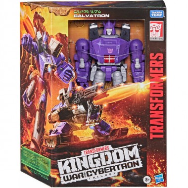 FIGURA WFC-K28 GALVATRON TRANSFORMERS GENERATIONS WAR FOR CYBERTRON: KINGDOM 19CM