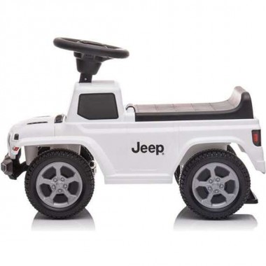 CORREPASILLOS JEEP GLADIATORBLANCO. LUCES Y SONIDOS 61X40X28 CM