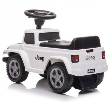 CORREPASILLOS JEEP GLADIATORBLANCO. LUCES Y SONIDOS 61X40X28 CM