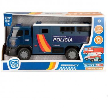 CAMIÓN BOMBEROS O POLICIA CON LUZ Y SONIDO. - MODELOS SURTIDOS