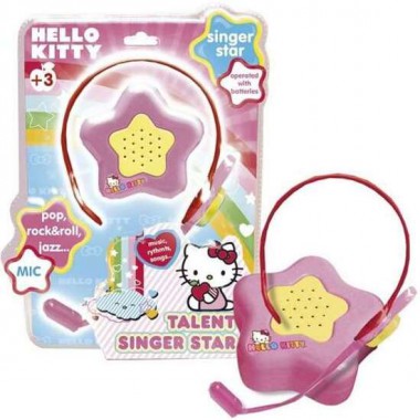 MICRO CON AMPLIFICADOR HELLO KITTY