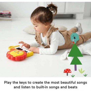 FISHER-PRICE MINI PIANO LEÓN