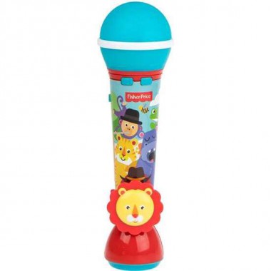 MICROFONO DE MANO FISHER PRICE ¡GRABA TU VOZ Y REPRODUCELO!