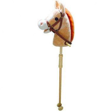 CABALLO POSTILLÓN DE PELUCHE CON SONIDO Y MOVIMIENTO 95 CM - MODELOS SURTIDOS