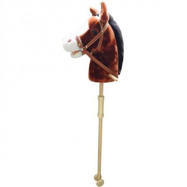 CABALLO POSTILLÓN DE PELUCHE CON SONIDO Y MOVIMIENTO 95 CM - MODELOS SURTIDOS