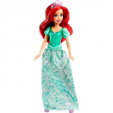 MUÑECA PRINCESA DISNEY ARIEL, LA SIRENITA 28 CM