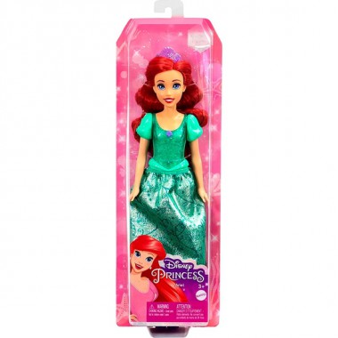 MUÑECA PRINCESA DISNEY ARIEL, LA SIRENITA 28 CM