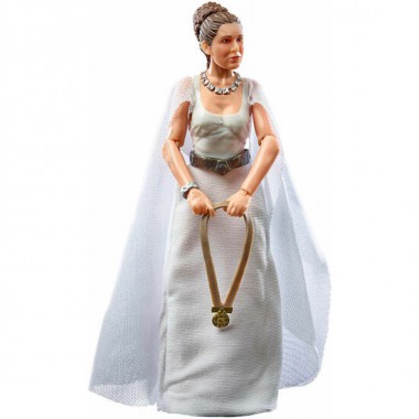 FIGURA PRINCESS LEIA ORAGANA THE POWER OF THE FORCE STAR WARS 15CM