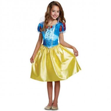 DISFRAZ DISNEY PRINCESS BLANCANIEVES CLASSIC TALLA. 5-6 AÑOS