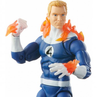 FIGURA LA ANTORCHA HUMANA LOS 4 FANTASTICOS MARVEL VINTAGE 15CM