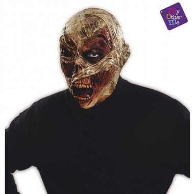 FULL MUMMY LATEX MASK ONE SIZE