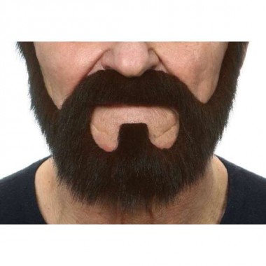 BARBA Y BIGOTE ADULTO TALLA ÚNICA