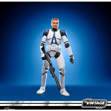 FIGURA CLONE TROOPER 501ST LEGION STAR WARS THE CLONE WARS 9,5CM