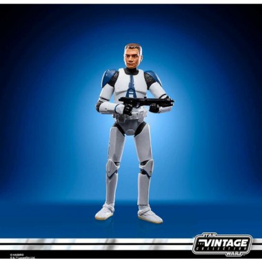 FIGURA CLONE TROOPER 501ST LEGION STAR WARS THE CLONE WARS 9,5CM